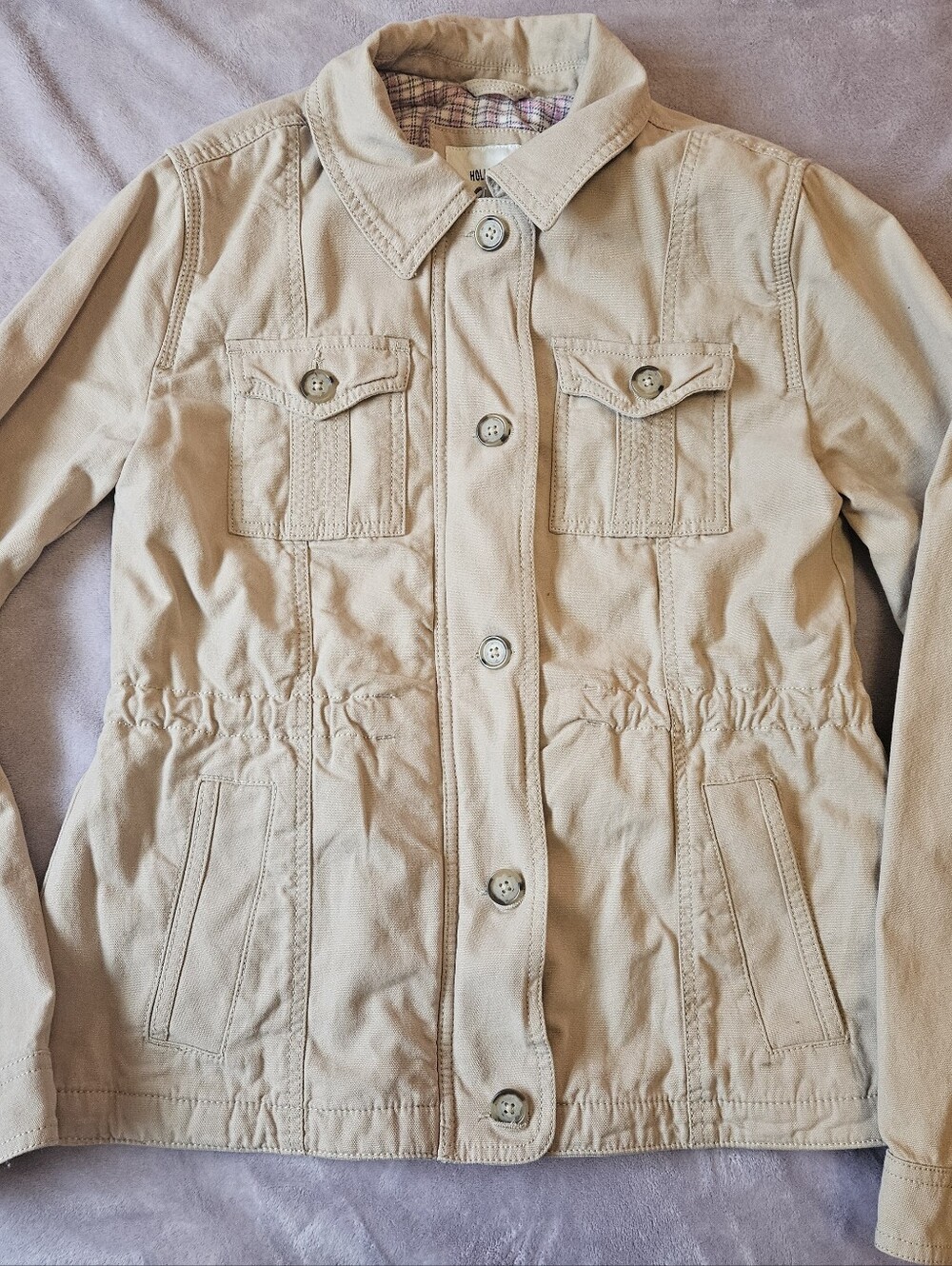 Hollister Twill Fall Jacket